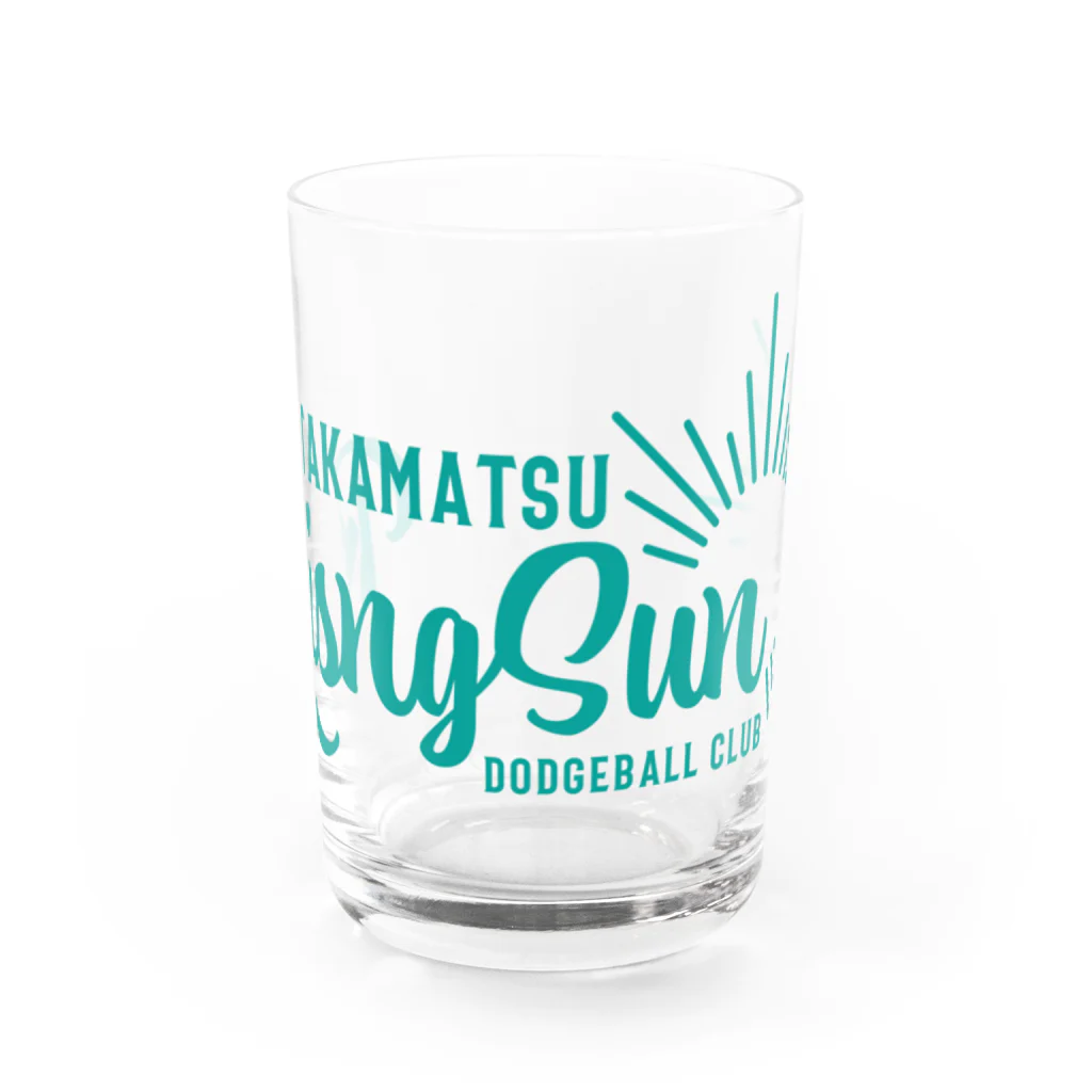 TRSのSUMMER TRS ミントグリーン Water Glass :front