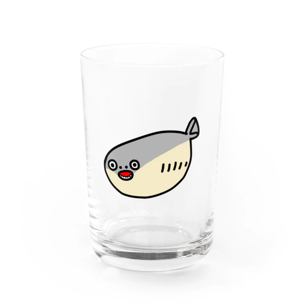 【わみらつほまみら】わみちゃんのサカバンバスピスさん Water Glass :front