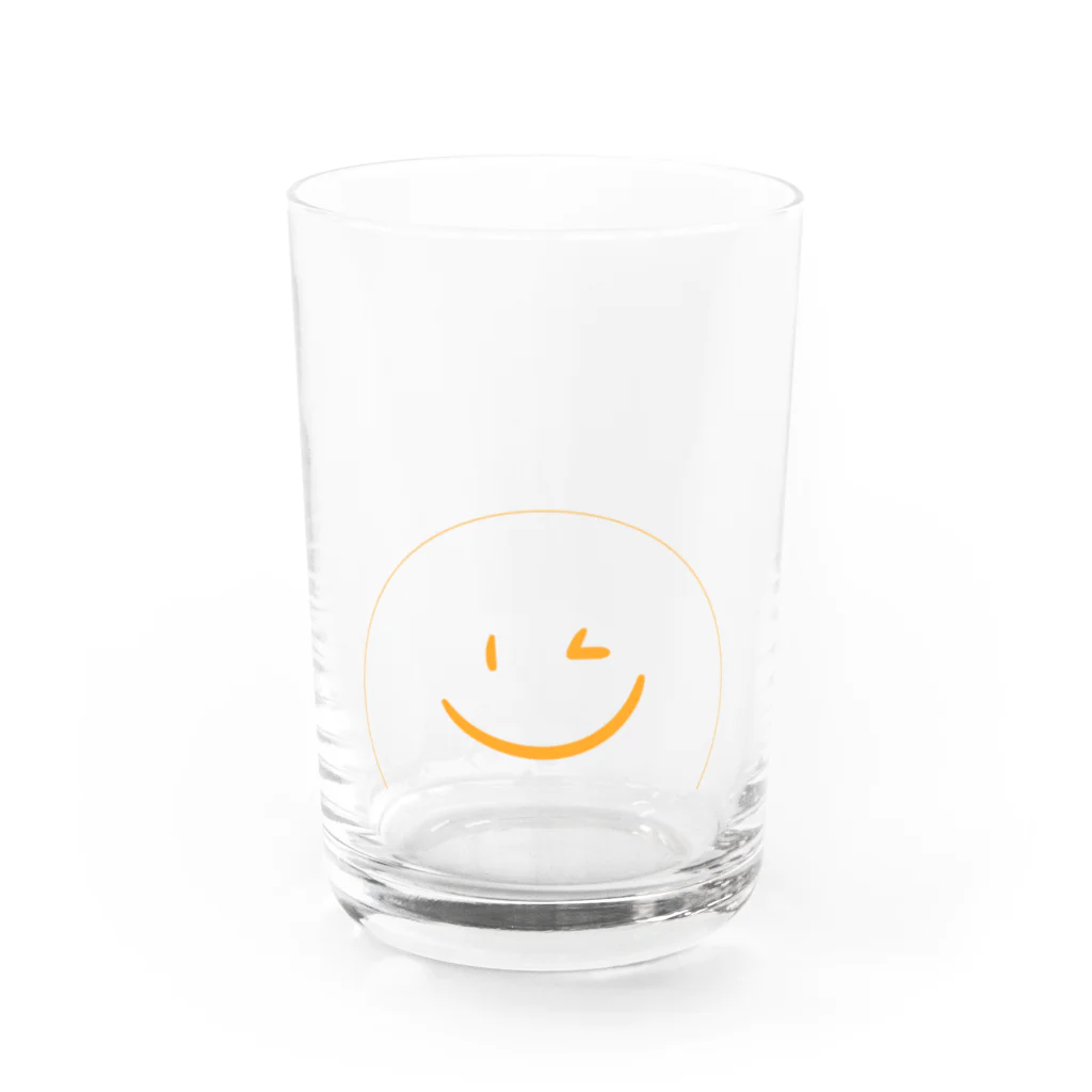 Byshoの癒やしウィンク✨ Water Glass :front