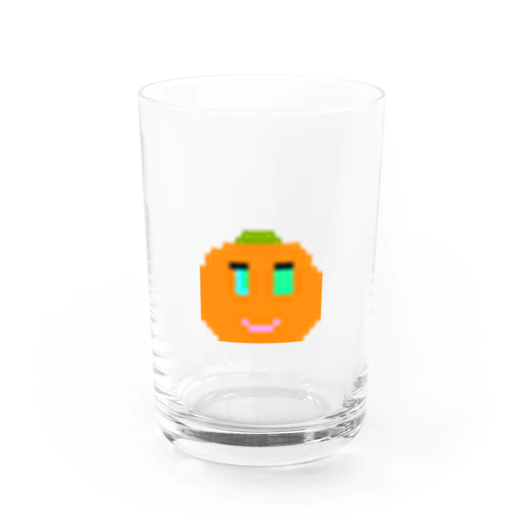 enswapwar_nicoのみかんちゃんのガラスコップ Water Glass :front