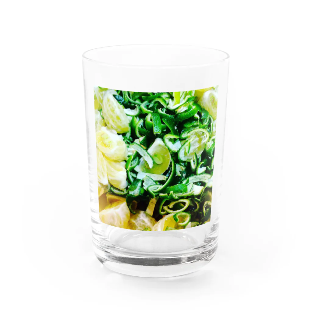 BOONee（ブーニー）のフレッシュグリーン♡シークワーサー Water Glass :front