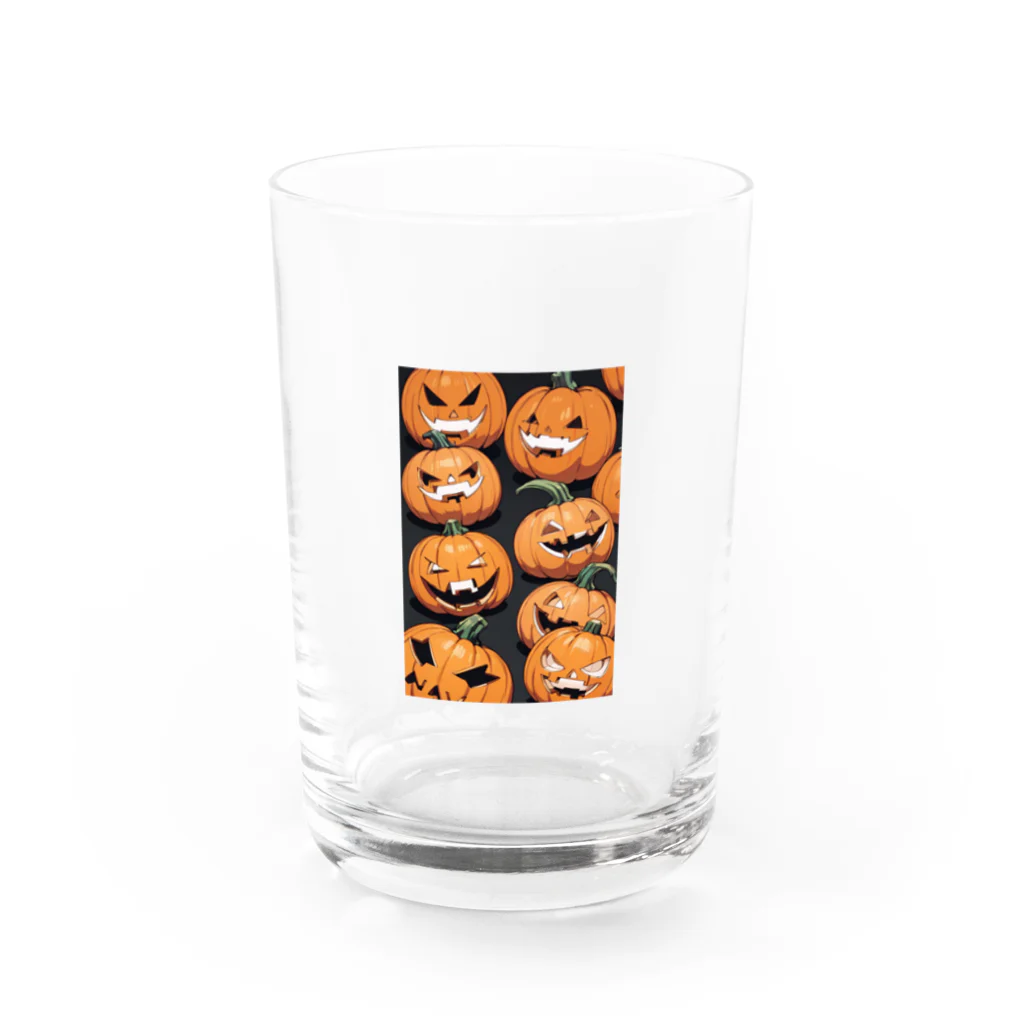 ロイ@イラストレーターHEXANFT販売美麗イラスト描きますのハロウィン☆ナイト Water Glass :front