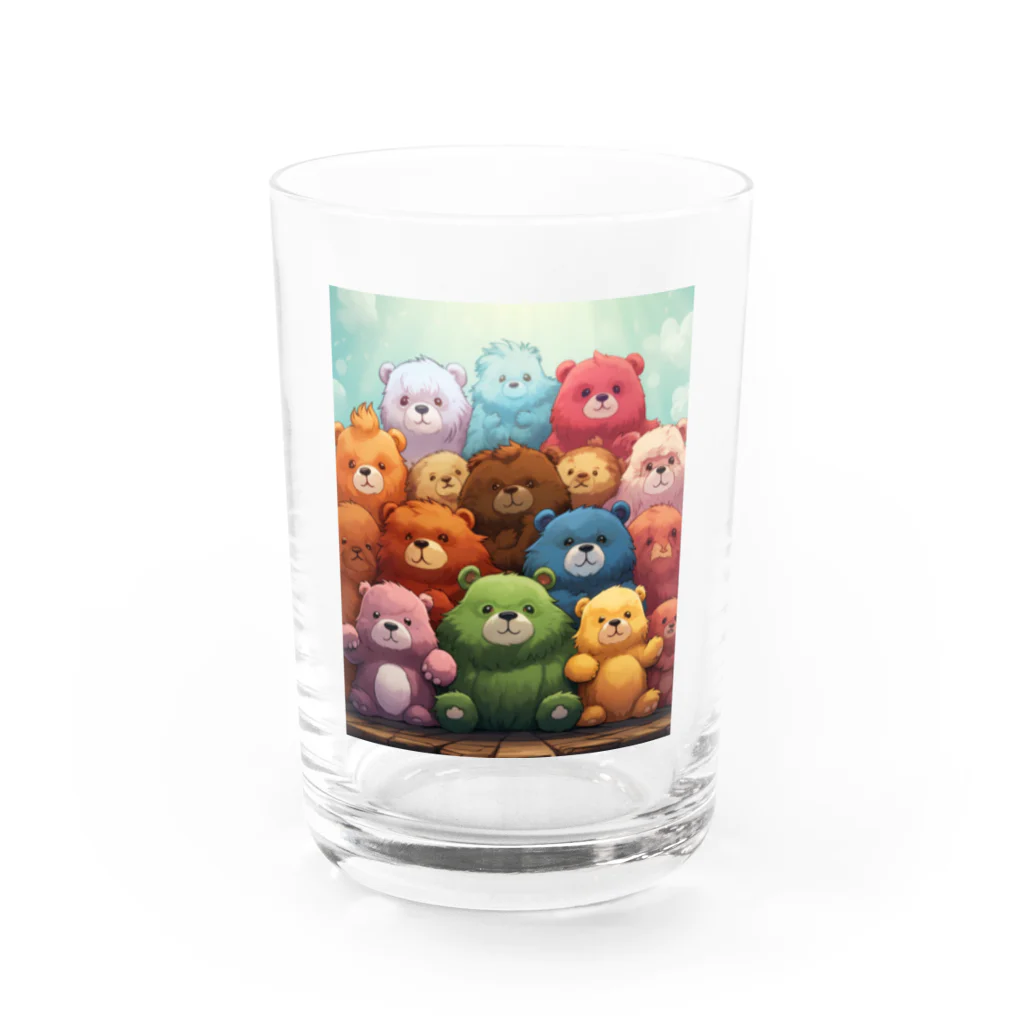 テディチョイスのテディーズ Water Glass :front