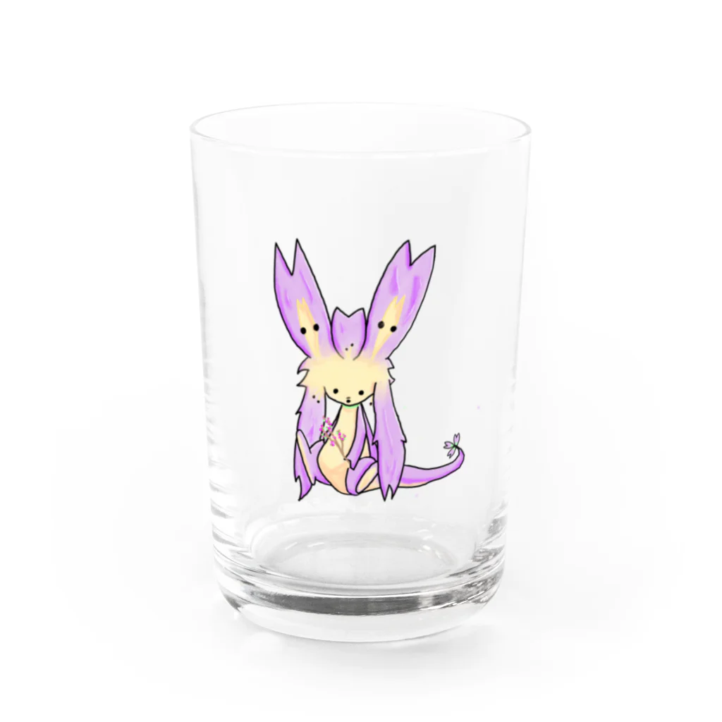 さくライフ🌸のさくら🌸わんこ🐶のさくここちゃん Water Glass :front