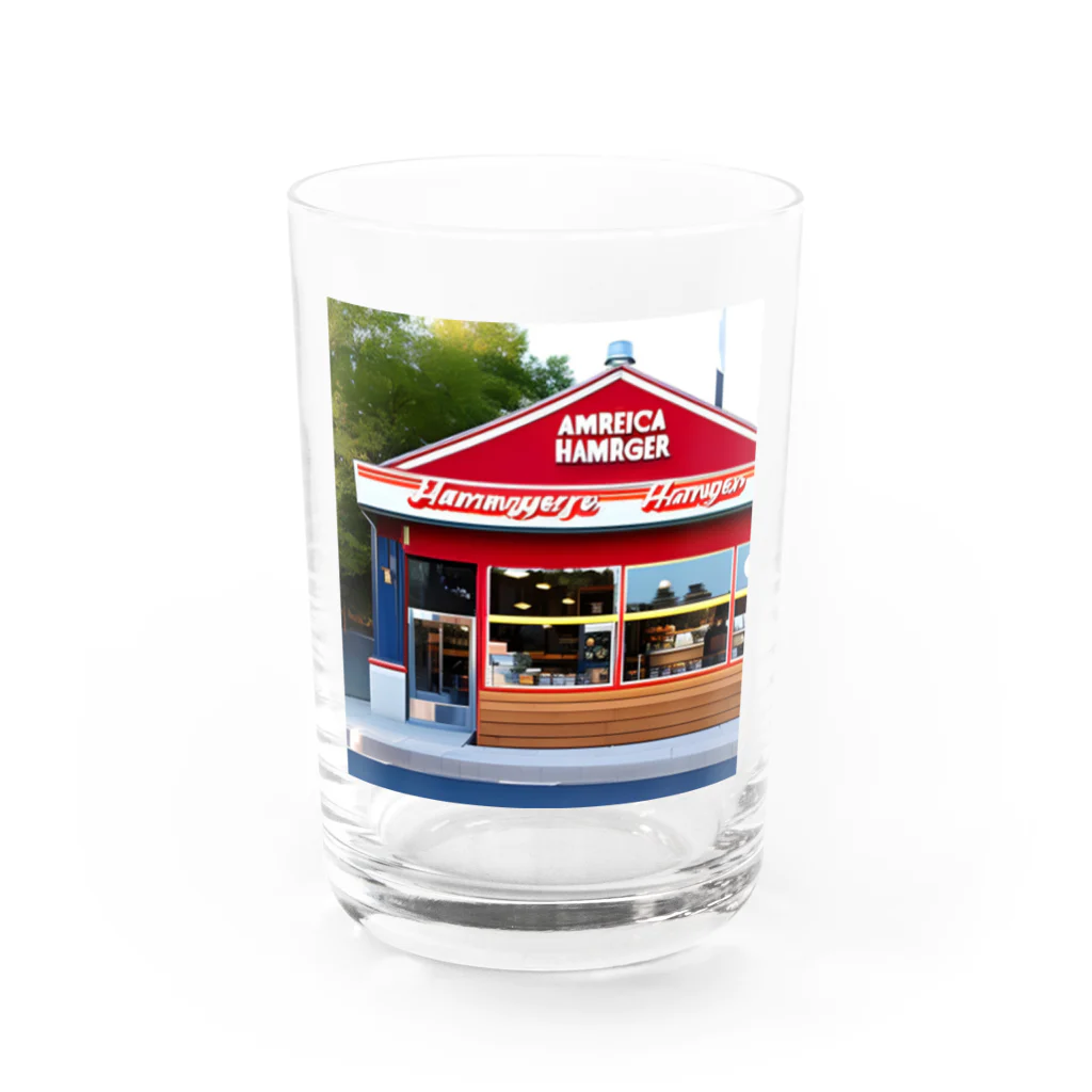 Kazukingmaruのアメリカンスタイル Water Glass :front