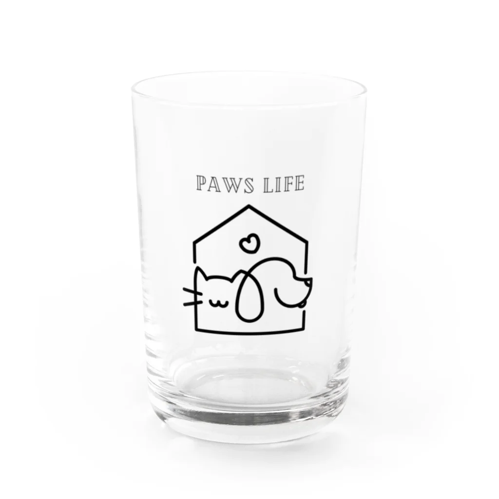 MUTEPOTENSHINのPAWS LIFE Water Glass :front