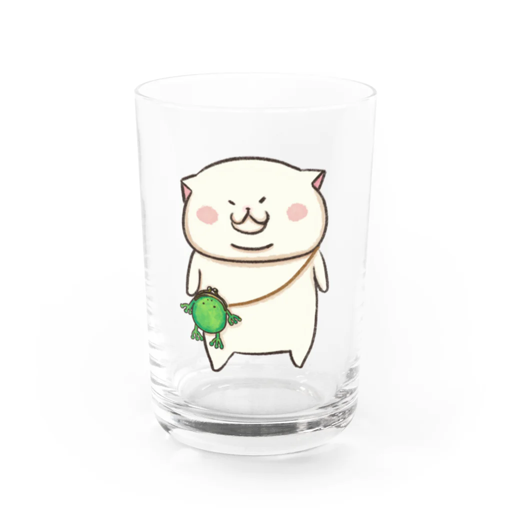 猫のミケランジェロのたまのグラス グラス前面