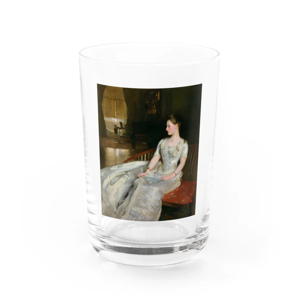 世界美術商店のセシル・ウェイド夫人の肖像 / Portrait of Mrs. Cecil Wade Water Glass :front