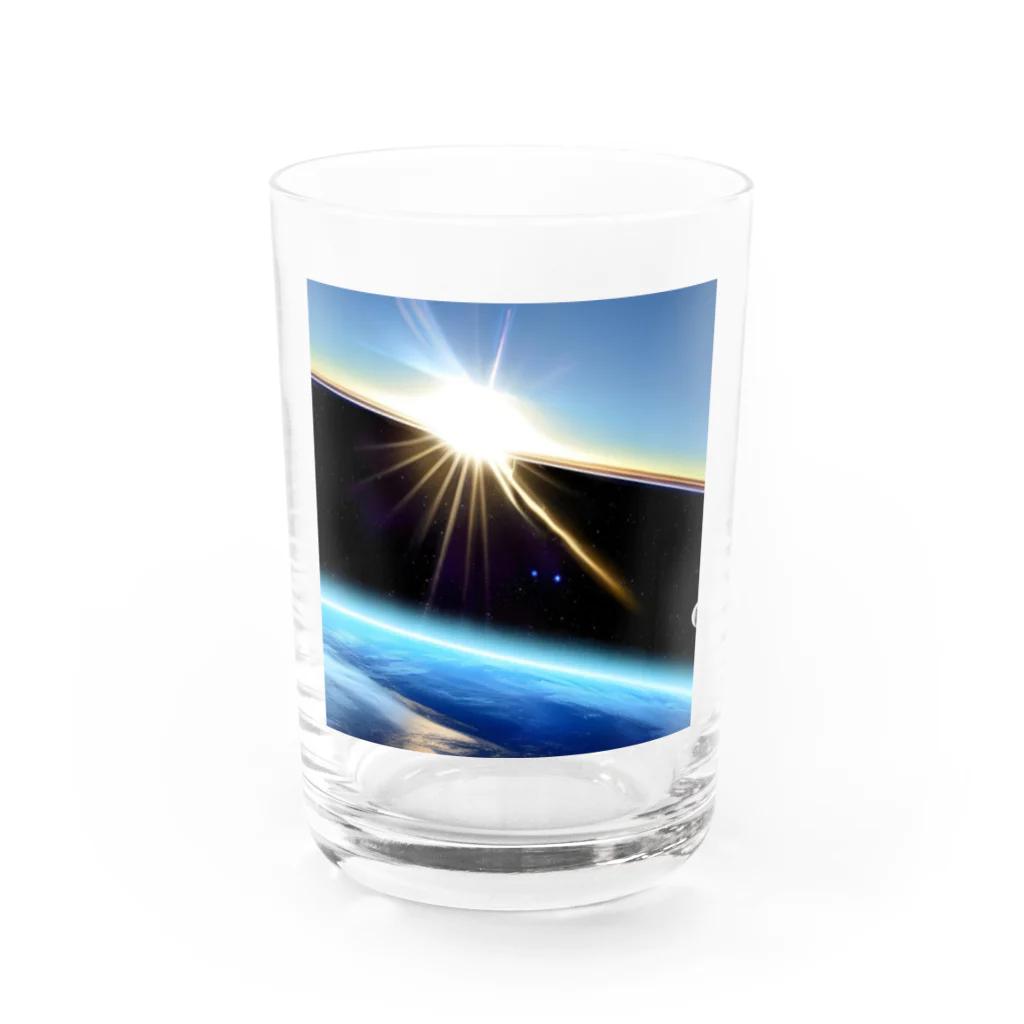 dolphineの宇宙へGo! Water Glass :front