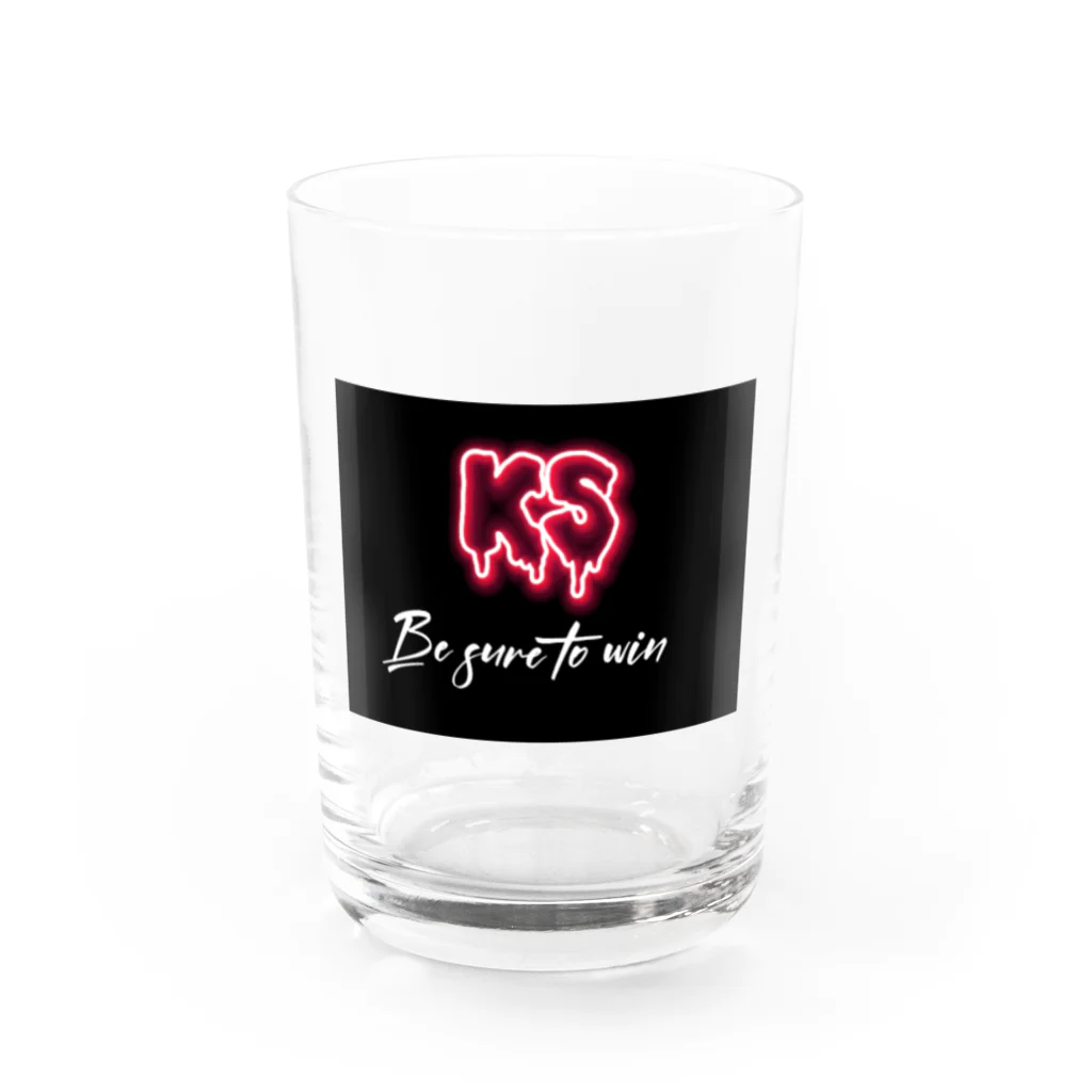 KS完全勝利のKS Water Glass :front