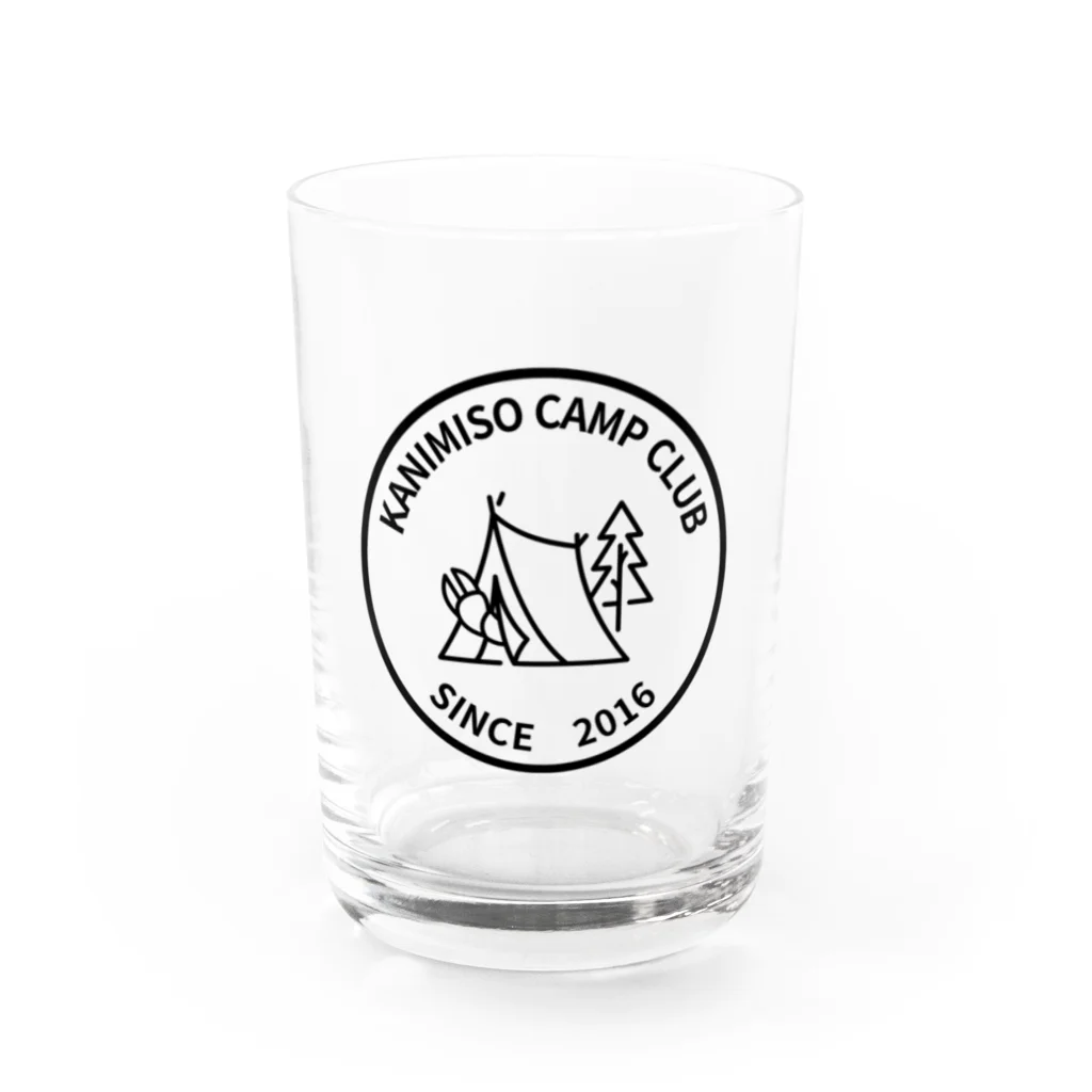 キムチ太郎のKANIMISO CAMP CLUB Water Glass :front