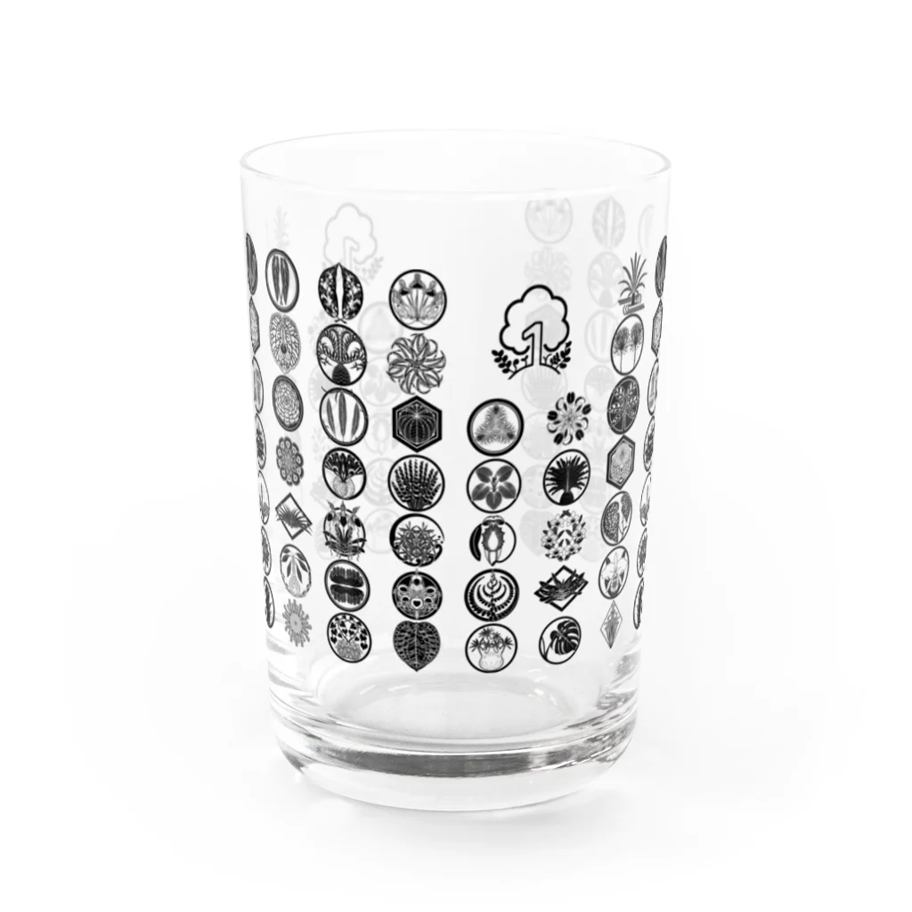 no1-plantaeの観葉家紋 カップ Water Glass :front