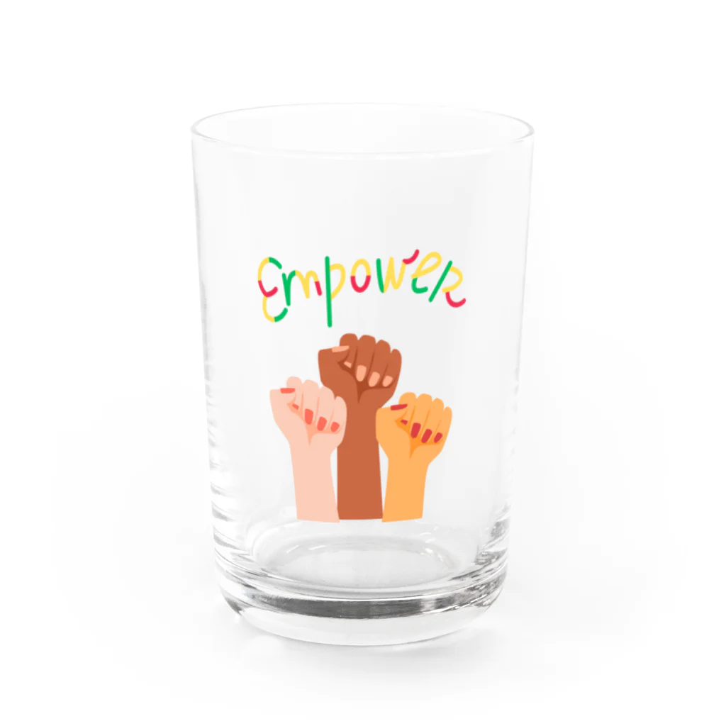 GG Voice & ActionのEmpower Water Glass :front
