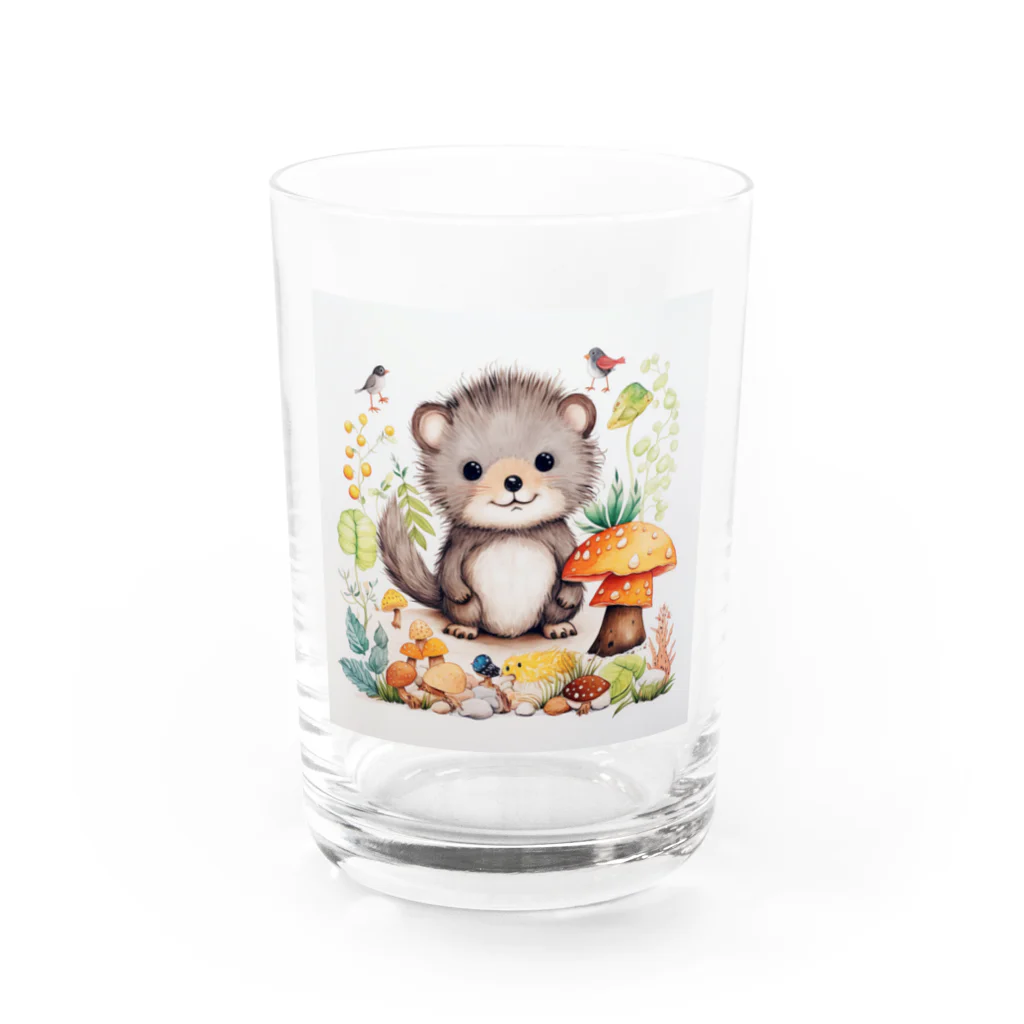 suzu-to-suzumeのくまたんっこ Water Glass :front