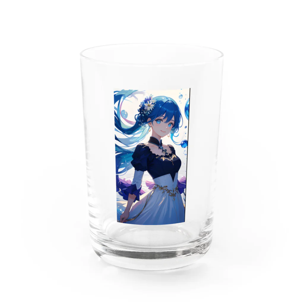 Firelyのミクミク Water Glass :front