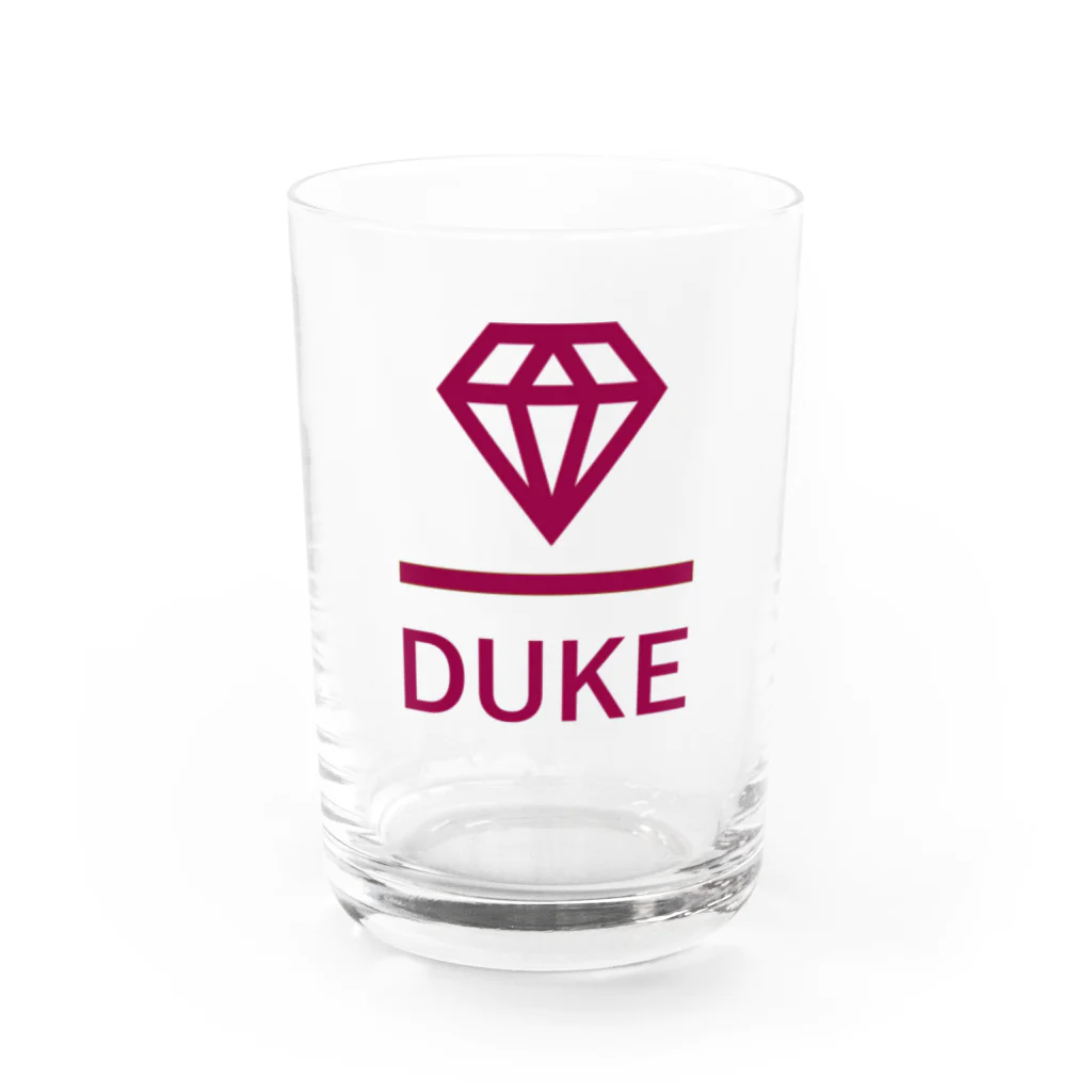 Duke Diamondのデューク・ダイアモンド(ボルドー) グラス前面