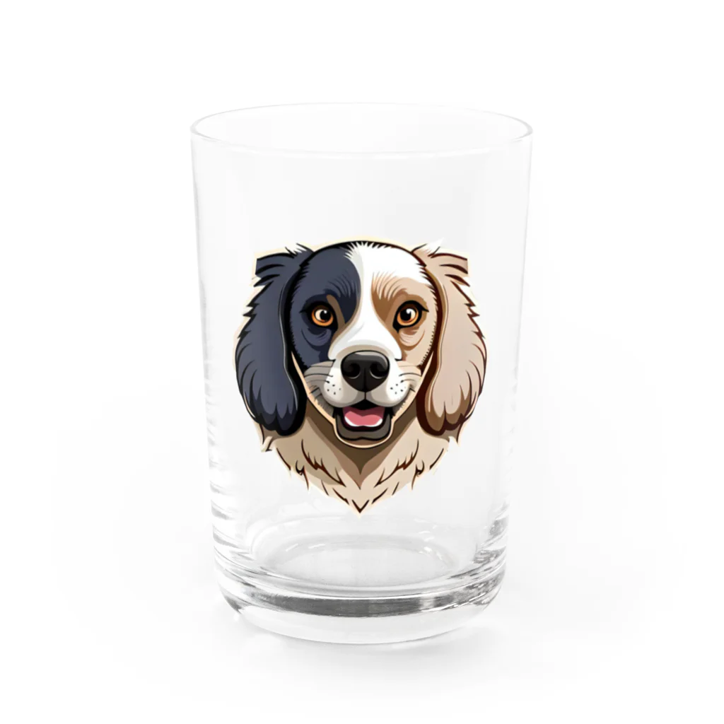 レイチェルのまっすぐな犬 Water Glass :front