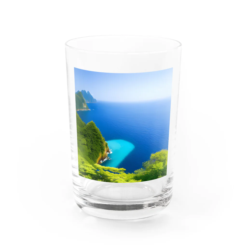 オシャレな店の海外画 Water Glass :front