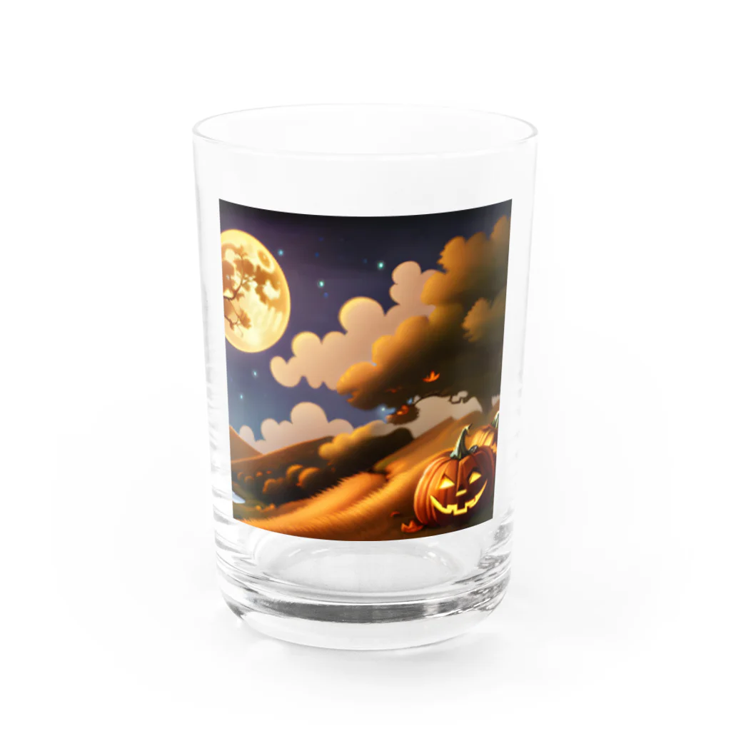 MESANのハロウィングッズ Water Glass :front