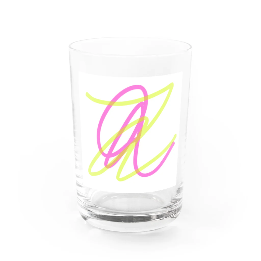 神様の秘密部屋の運気up.ART☆ Water Glass :front