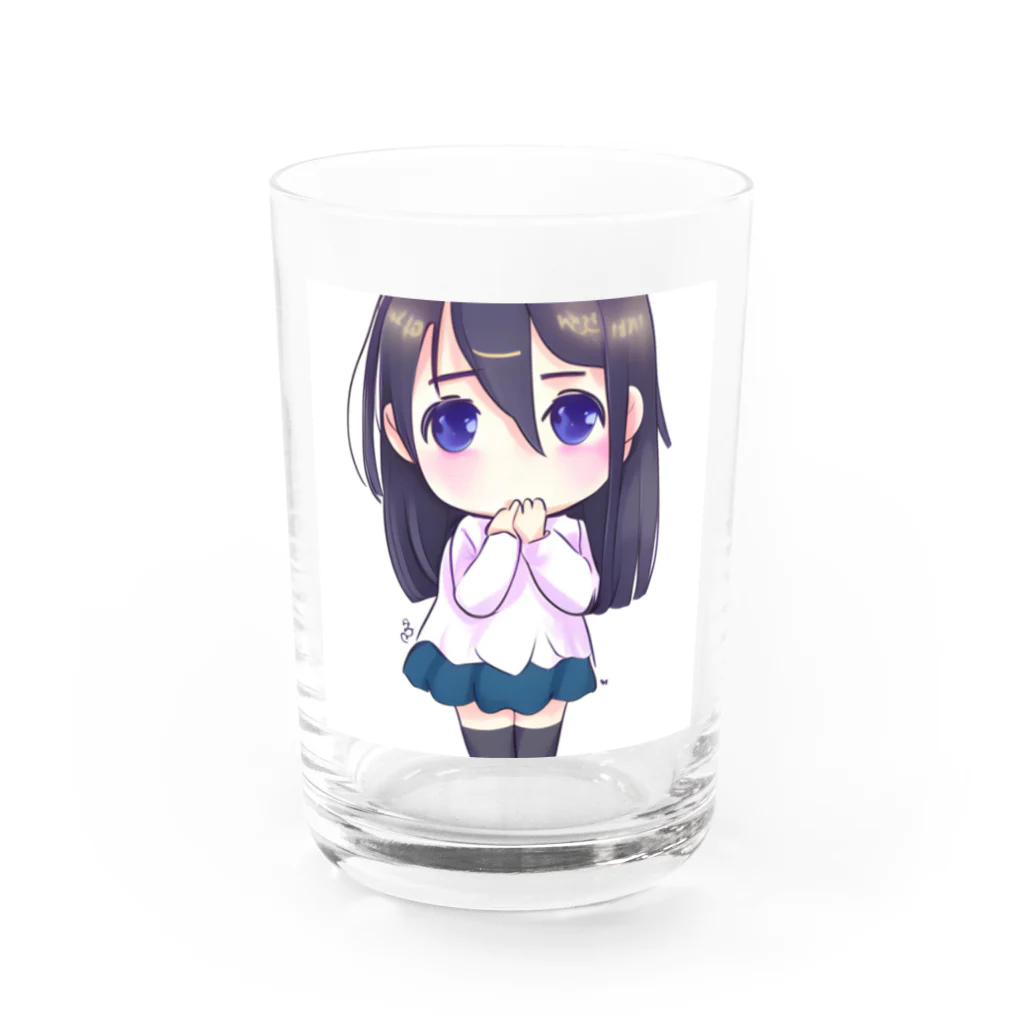 ちびキャラのちびキャラ Water Glass :front