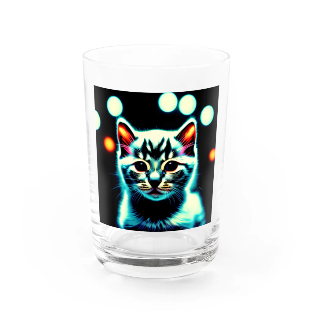 TOY PAPA SHOP のlost kitten Water Glass :front