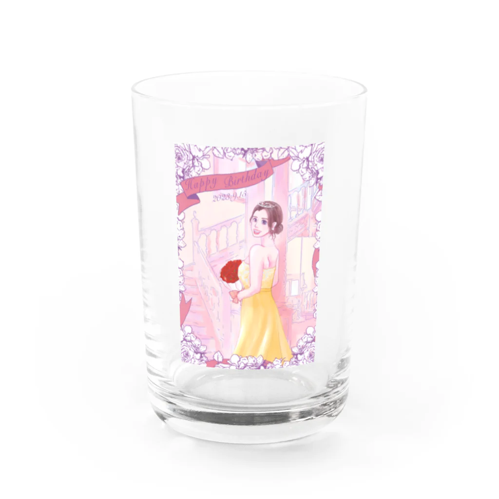 小山玲奈🐥(れーなんぼ)@10/29DVD発売のれーなんぼ誕生日グッズ2023 Water Glass :front