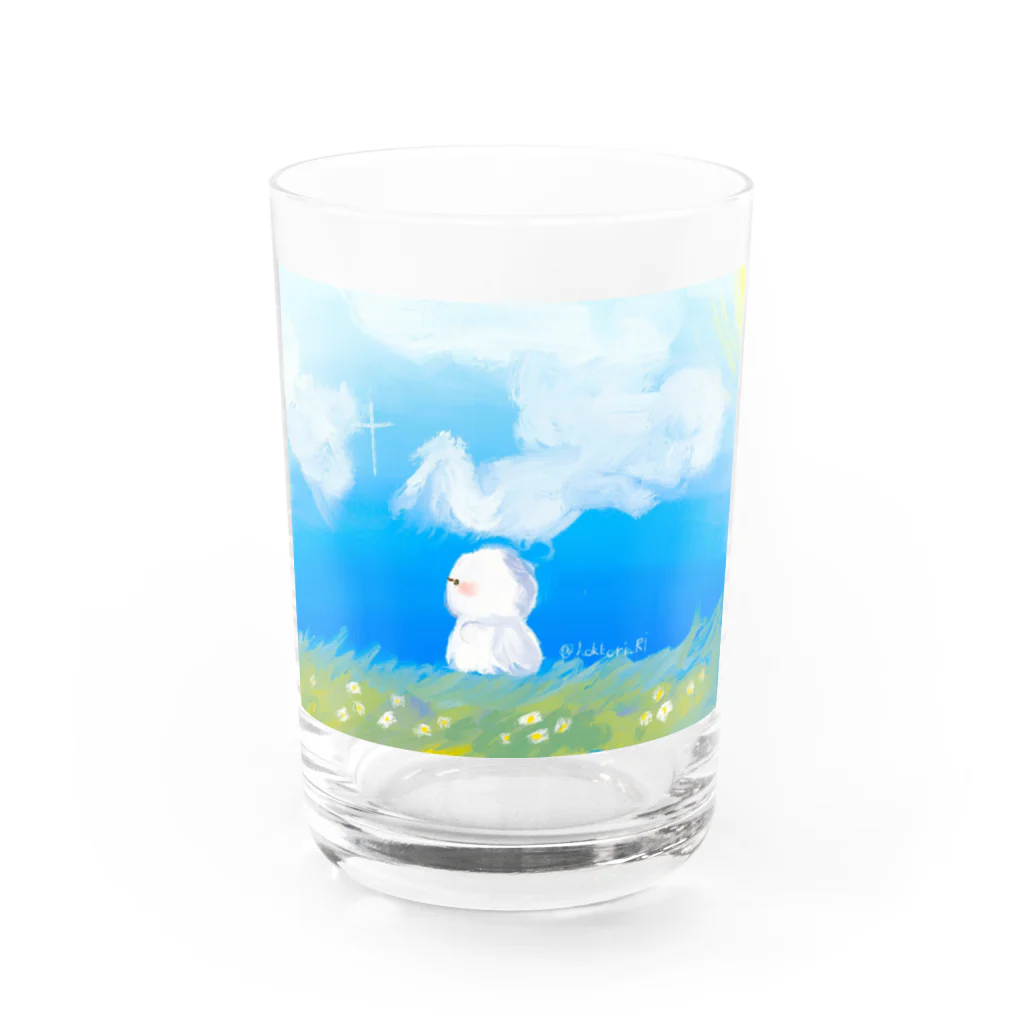 ほっこり〜Ri🔅🌱のきらきら Water Glass :front