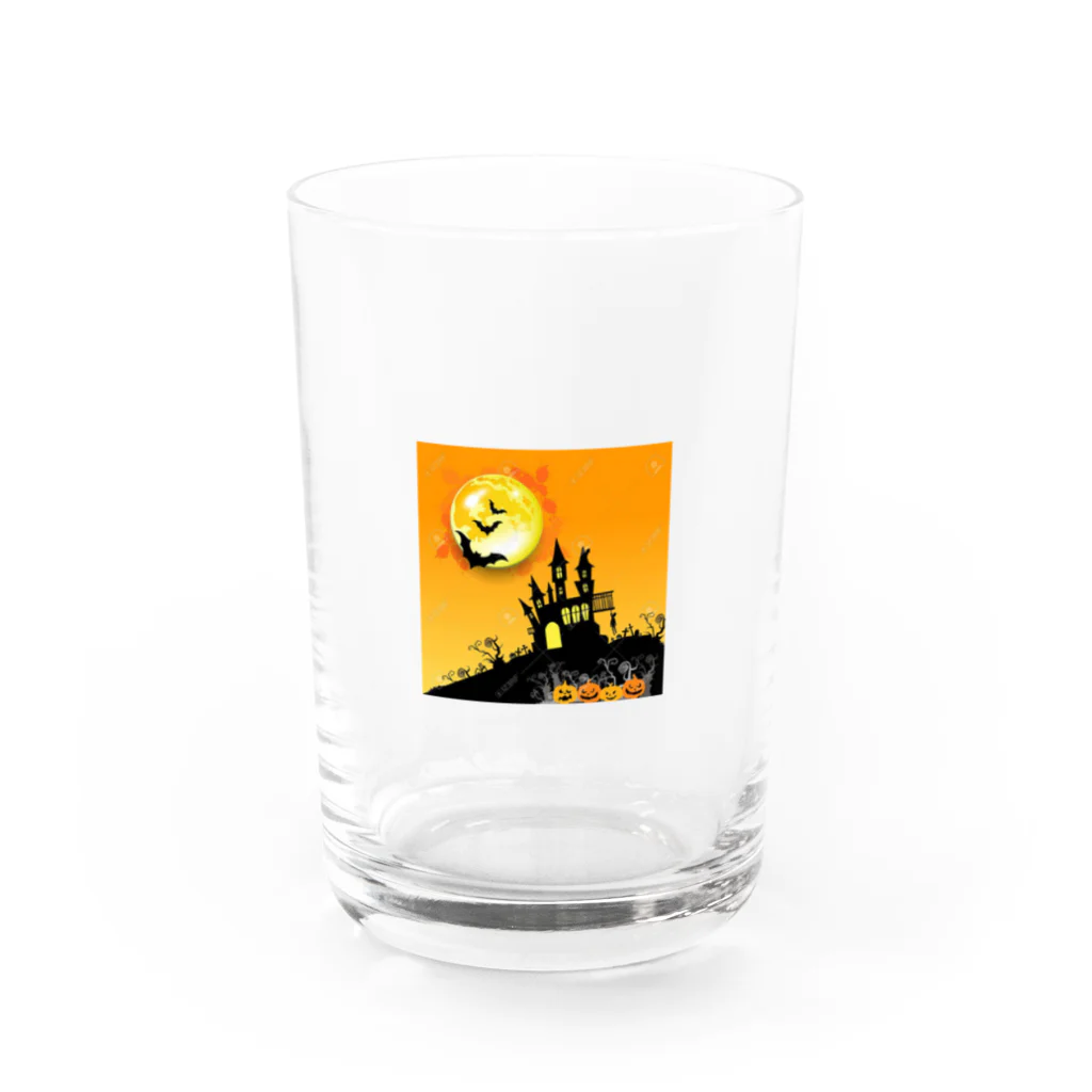 No planのハッピーハロウィン Water Glass :front