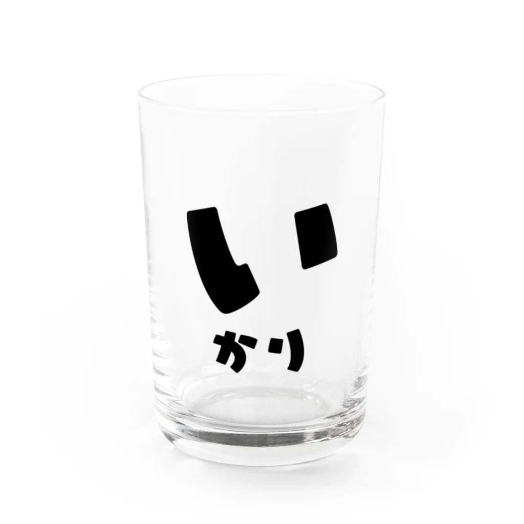 yozorAのよぞらのいかり Water Glass :front