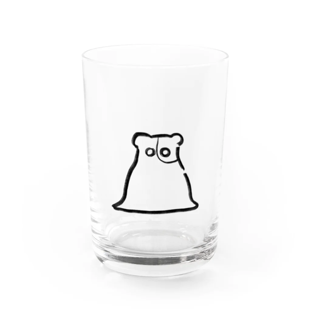 ichikoのおばけハム Water Glass :front