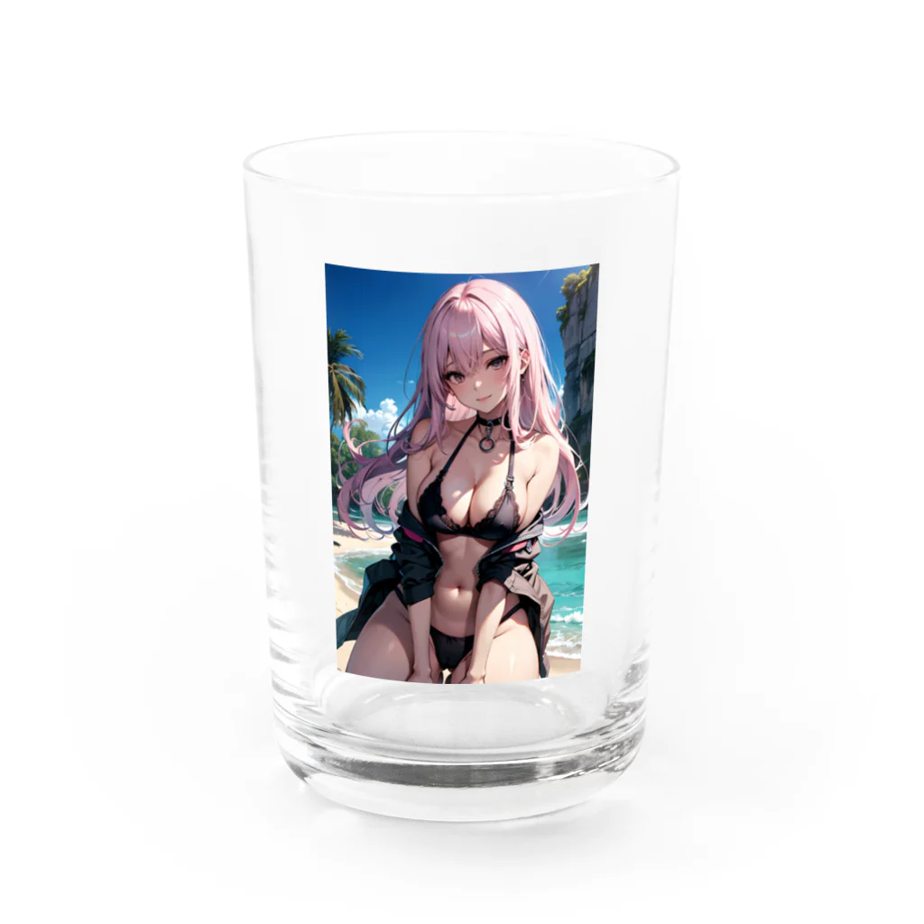 RGセクシーガールの美少女 Water Glass :front