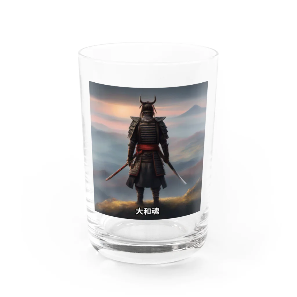 シンゲンのサムライスピリッツ Water Glass :front