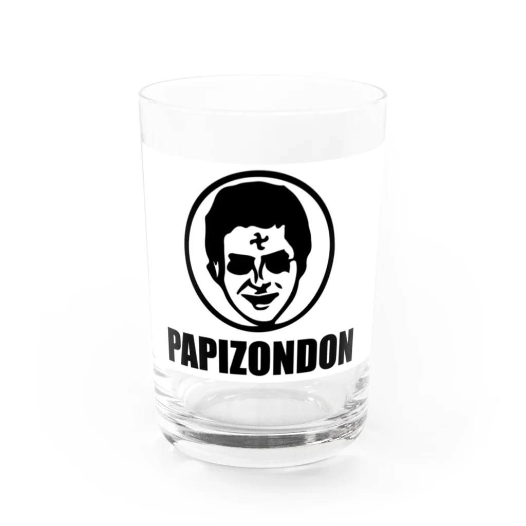 PAPIZONDONのPAPIZONDON パピコバル logo  Water Glass :front