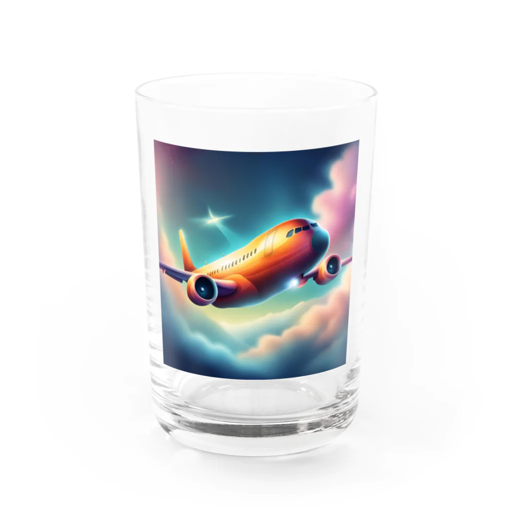 personalの幻想飛行機 Water Glass :front