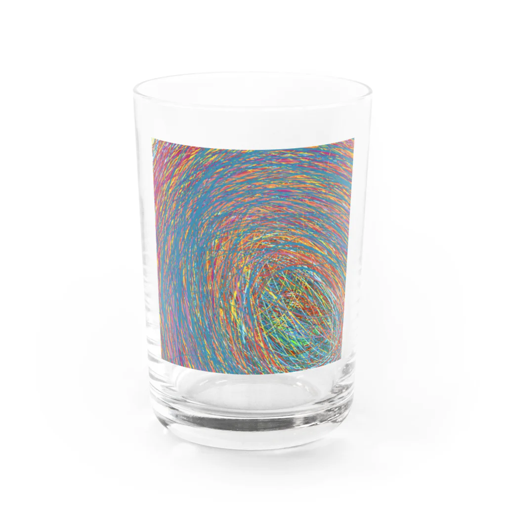 🤪ザ・ワールド・イズ・ナンセンス🤪のぼくらはむげんだい！！シリーズ Water Glass :front