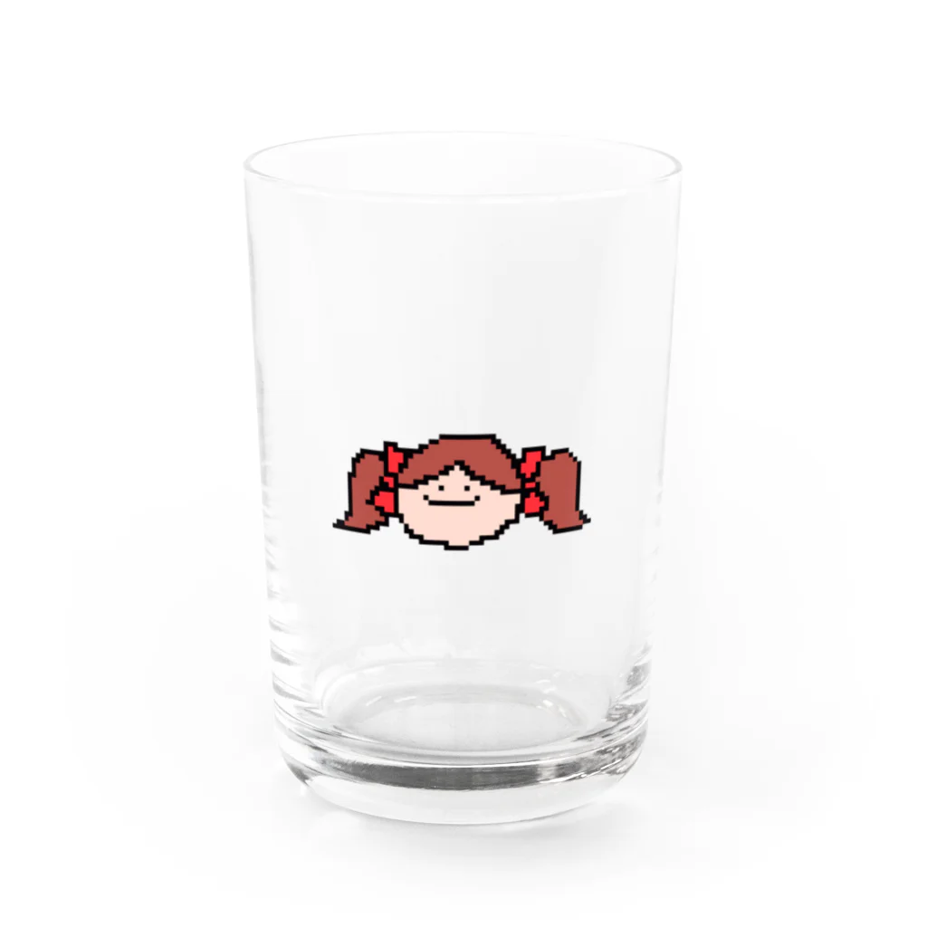 ゆめちゃんのみせのぽぴぽぴおんなのこ① Water Glass :front