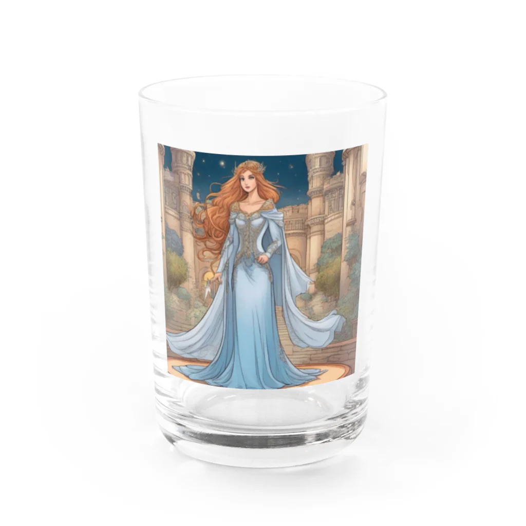 Stylishのファンタジークイーン Water Glass :front