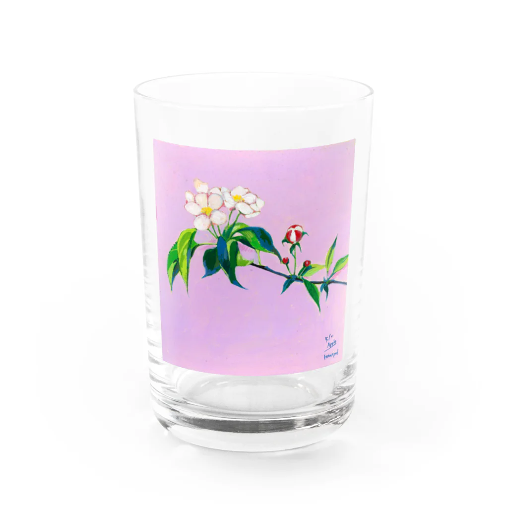 O'HAMAYAN「御濵屋庵」のapple-リンゴ- Water Glass :front