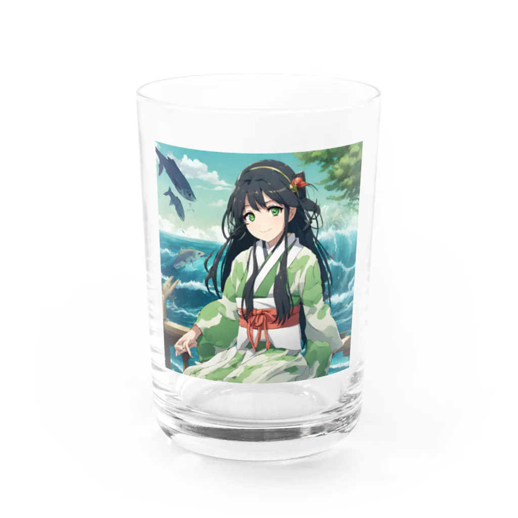 the blue seasonの大沢 あや（おおさわ あや） Water Glass :front