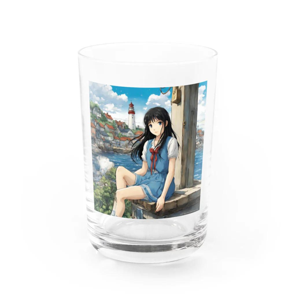 the blue seasonの松井 美穂（まつい みほ） Water Glass :front