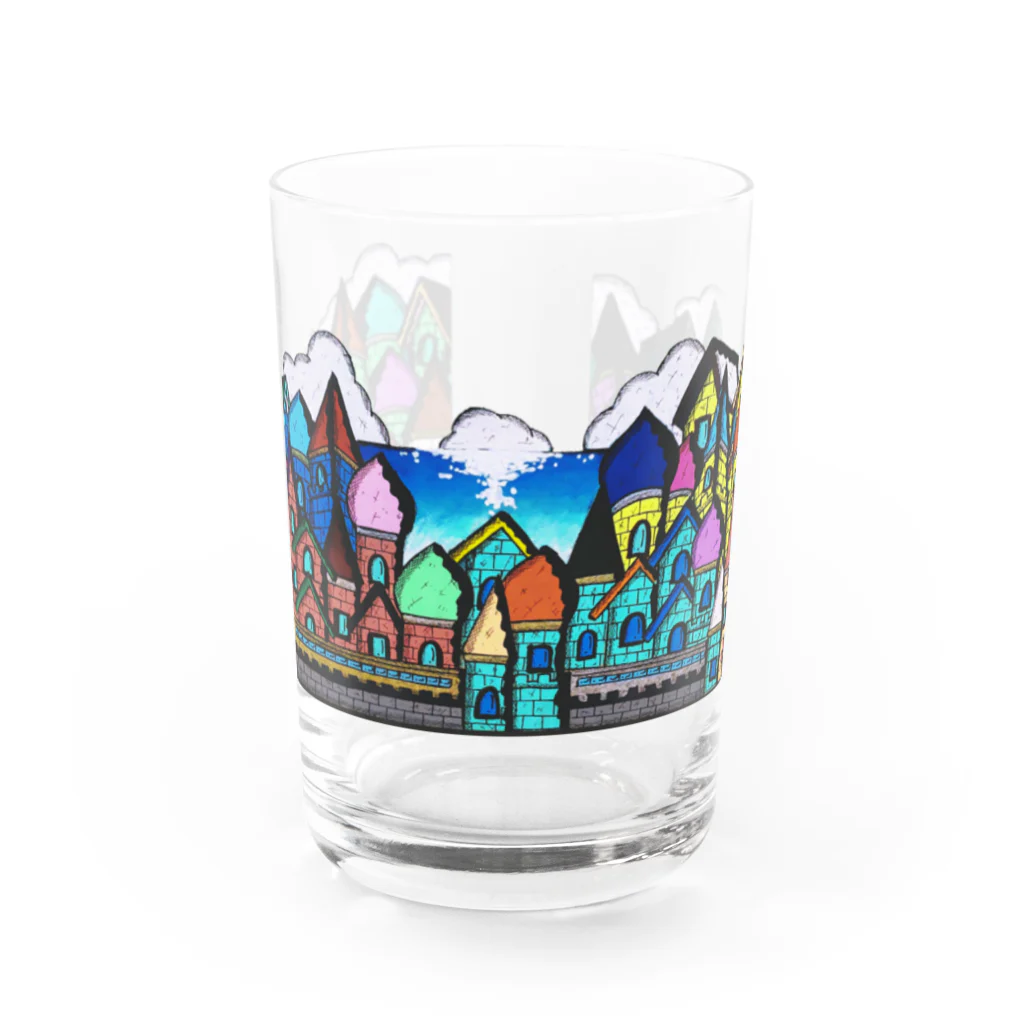 MoriArt の発展的 Water Glass :front