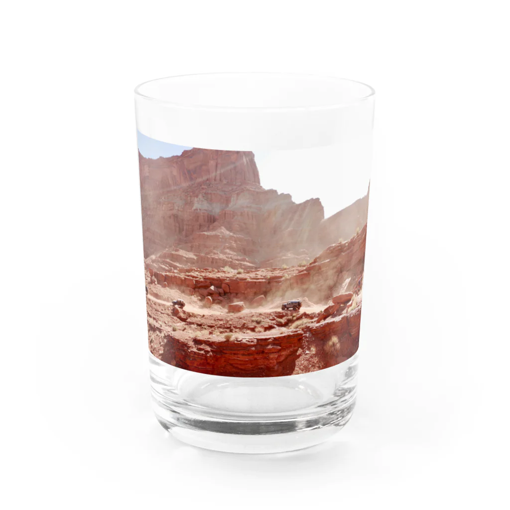 SexyJeepのモアブコレクション　チキンコーナーズ Water Glass :front