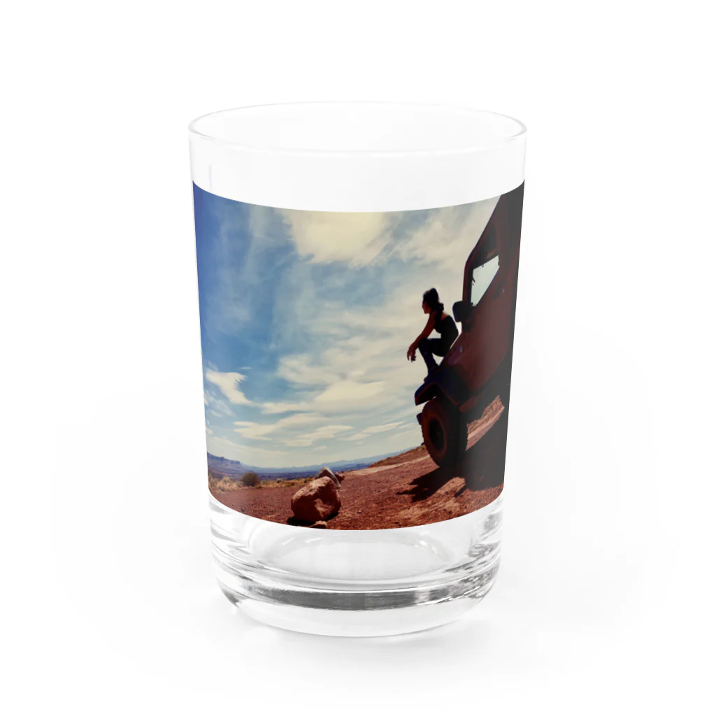 SexyJeepのwith Kコレクション　チル Water Glass :front