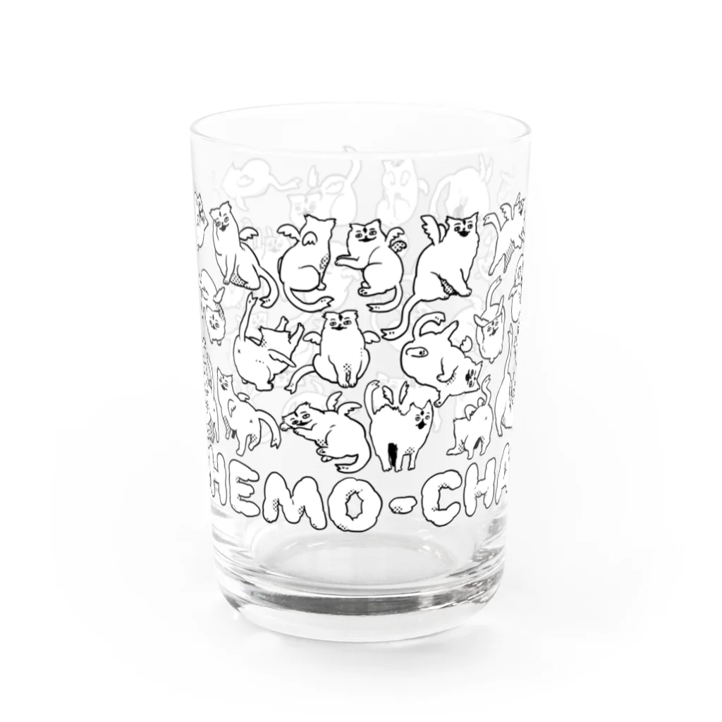 ニンジャスレイヤー公式/ダイハードテイルズの360度ケモチャンだらけグラス Water Glass :front