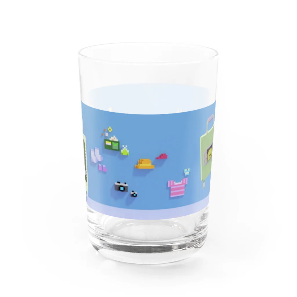 LEOPIYO shopのLEOPIYO キャリーケース Water Glass :front