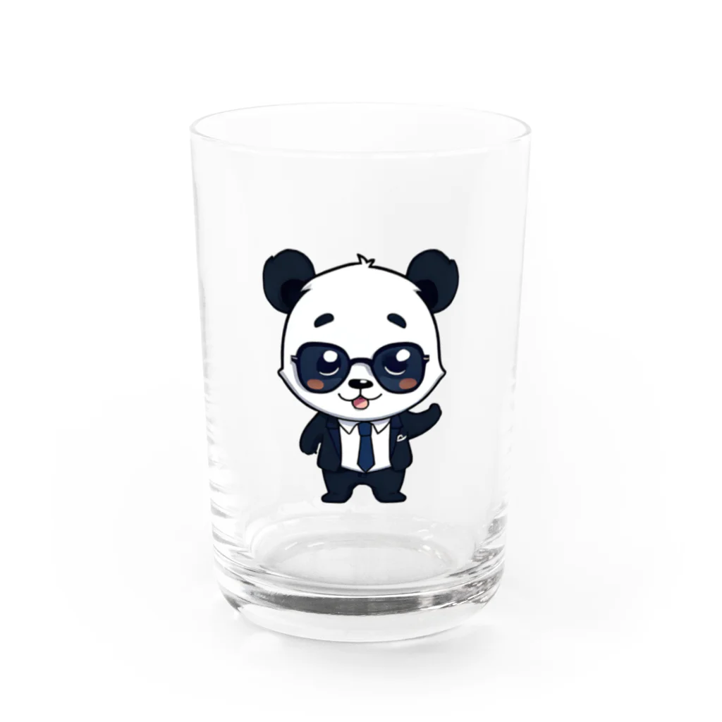 安田亜村 バックヤードの安田亜村パンダスキン Water Glass :front