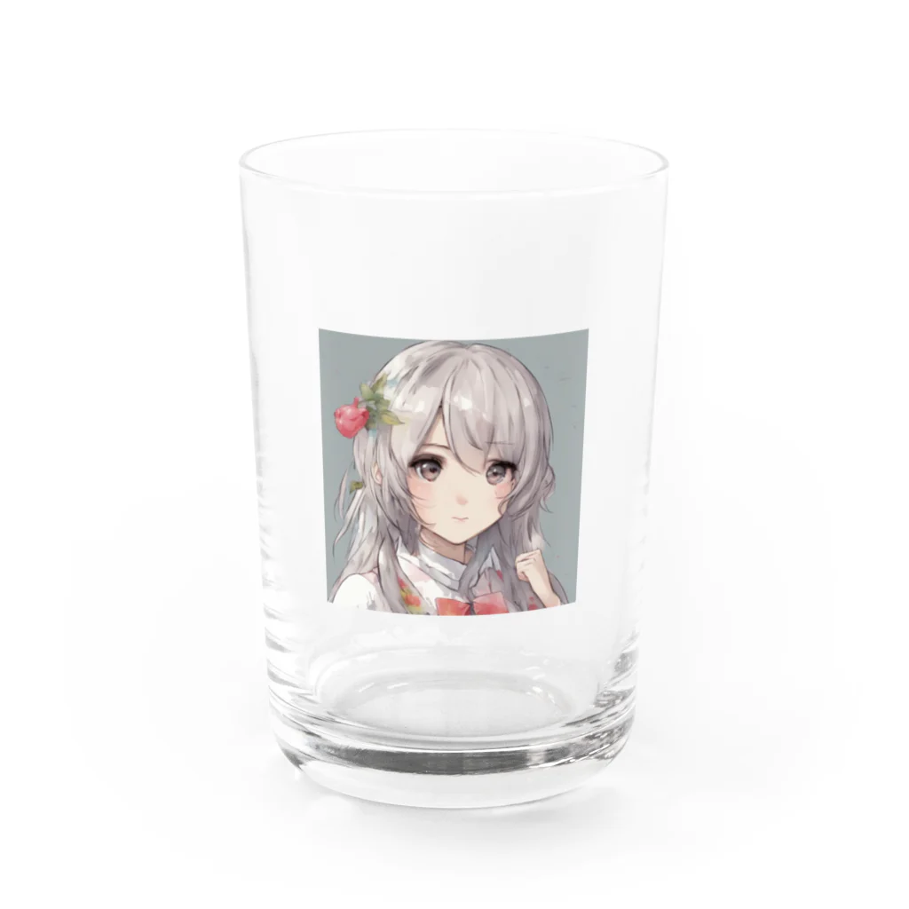 ゆうたんショップの可愛いAIキャラ2 Water Glass :front