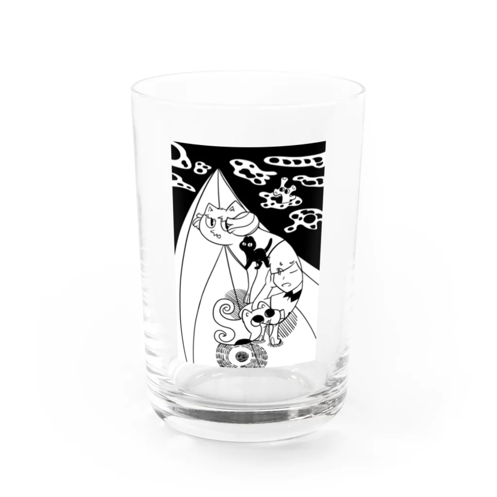 Animaru639のThe and of Cats-004 Water Glass :front