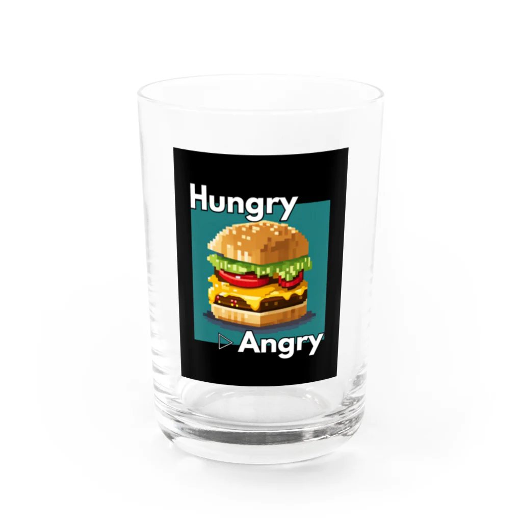 hAngryの【ハンバーガー】hAngry  Water Glass :front